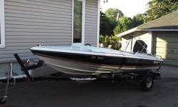 End of summer sale-Perfect starter boat,lots of fun- 16" 1986 Cadorette Ski master ski boat- comes with ski tri-pod,new interstate battery,oars,brand new safety kit (canadian tire) original bimini top (needs some snaps replaced), ropes,new bildge pump-