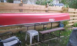 I have a 15.5 ft. Pelica Canoe for sale. Comes with two single oars and one one man oar. Also comes with two adult life jackets all new purchased last year only used a few times..... $350.00 firm..must see, like new condition.