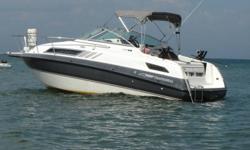 1991 Chaparral  2370  SL- 24 FT.
Comes with 5.7L 260 HP Merc inbroad outbroad
aft cabin, fridge, stove, shower, pump out head, VHF, GPS, AM/FM with 10 cd pack,tandem trailer with surge brakes.
asking 15,000.00 or best offer.