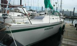 COME SEE...... s/v WANUSKEWIN!
CLEAN! CLEAN! CLEAN! - BIG VALUE HERE - CS Yachts, formerly know as Canadian Sailcraft, built fine quality boats starting in the 60's up until 1992. The CS 36 was built from 1978 to 1987 and during the last years of