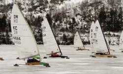 DN 60 Iceboat- "Ready to Sail"
 
*DN Hull complete, Sarns hardware, Harken ratchet,Schaefer blocks,Ash tiller
*Boston Doyle race sail, for Aluminum mast, Ash Battens, Sail bag included
*Price Aluminum Oval mast complete with up haul, hound and halyard