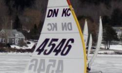 DN 60 Iceboat "Ready to Race"
 
Boat and all components are like new condition from quality suppliers!
 
*Bruce Price DN Hull complete, Sarns hardware, Harken ratchet & deck blocks, Ash/Mohogany tiller, custom paint on hull
*Boston Doyle Race F01 sail,