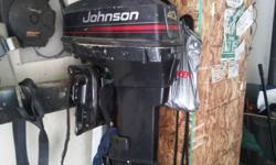 Evinrude Outboard 40 hp 1996 model that has very little use. It has power trim/tilt and electric start. In excellent condition, appears to be have used in fresh water.