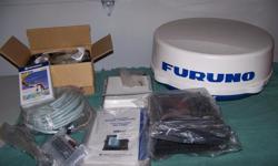 Furuno NavNet 1734C 4kw VX2 7" Color LCD Radar System 36 mi
Complete with GPS & Cables,
Video Plotter 1720C -- with gold card
All cables & manuals
New in Boxes