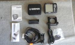 Garmin Fish Finder 160 c/w transom transducer 200 kHz 20 deg. ( temp. Depth and speed )
Unit include all cables, wiring and fasteners
Transducer is new, never used.
All manuals included