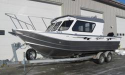 If You're Considering a Salt Water Fishing Boat... 
 Call Rick Showers @ 1-888-695-0928
More Pics & Info
 RICK'S NEW WEBSITE - www.RvEdmonton.ca
 2011 Weldcraft Ocean King 240 Aluminum Boat for Sale
 Confidently Navigate the BIG Water in this one! With a