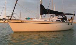 1990 cruising sailboat in excellent condition, easy to sail, great  liveaboard with 12 ft beam, 55 ft mast, sugar scoop aft for easy boarding and swimming, 2 cabins, very comfortable, low maintenance. Brand new fully battened Mack mainsail, Yanmar 27 Hp