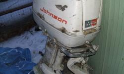 For sale 1962 Johnson 28h.p. outboard with tank $200.00 no emails phone Ken at 1-306-441-5222 located in North Battleford.
