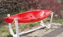 Cricket Kayak by Dimension. 9'6" sit-on kayak with a capacity of 225 lbs. Weight of kayak is 33 lbs.NEW IN STOCK in various colours. Regular price is $379. Call for winter special prices. Mike or Wayne 1-888-368-0211
www.MyManitoulinIsland .ca