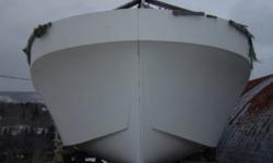 new 51 foot Guimond hull.17 feet wide 5 foot high sides and stern. Less than half the cost of new. Call Peter at 902-245-8163. Located in Digby,Nova Scotia