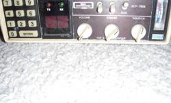 Quality SBE Sea Command Model SCV-7808 marine VHF transceiver with microphone in good condition and excellent working order as used on many classic yachts and trawlers.  All Canadian and US channels and weather.  Has internal speaker but can also drive