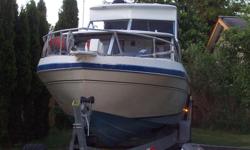 Bayliner Saratoga Express 2550 $11,500
You won't find a better boat this size for this price anywhere! I want to buy a smaller boat and I need to sell this turn key boat. My loss your gain!
This is a well cared for and maintained vessel that can handle