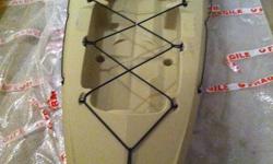 I have two Trident 13 Fishing Kayaks for sale. One is Camo the other is Tan.
Boats are brand new and never been used. Seats included.
I have another that I used myself all last year (that I am keeping) and they are great boats. Very stable, paddle easy,