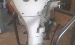 06 Johnson 9.9 four stroke long shaft low hrs comes with controls and cables