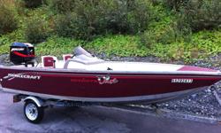 SOLD!!!
 
Boat Motor and Trailer Package!!!
Princecraft DLX Deep Hull.  Boat includes livewell, automatic bildge pump, removeable swivel seats, plenty of storage, side console.  40hp Mercury Outboard barely used.  Motor is near mint and was dealer