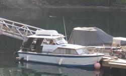 1968, 28' Criss Craft Cavalier, (motor is out). Cover photo is from her glory days, please scan all photos to see her now. Paragon gear, hydraulic steering, new rudders, plotter and VHF. Some hull work needed and she's back in the water, or salvage all