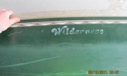 Very good condition 16' green in colour (wilderness).  Comes with paddles.
 
 
Thanks
 
Richard