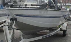 Very CLean Used Package
16ft Fishing boat with live wells, fishfinder, and newer trolling motor. Equipped with a late model - 2005 40hp Suzuki Four Stroke EFI. Trailer included. Swing by and take a look for yourself!
 
Great Value for less money than you