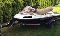 Seadoo watercraft bombardier sea doo GTI LE RFI, 2 stroke, seadoo cover included, 150 hours, 3 seater, only used on cottage lake