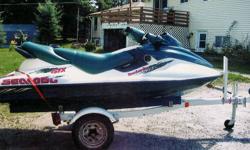 1997 Seadoo & trailer, 800cc excellent condition. Asking $3000. Parry Sound (705) 746-2720 evenings.
