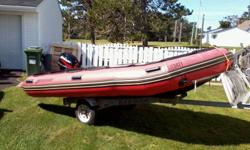 I am selling my 14' Mercury Quicksilver 430 Heavy Duty boat. Comes with a 25 HP Mercury 2 stroke outboard, a Karavan trailer, oars, life jackets, tow tube, repair kit, and many more little extras.
I'm asking $6000.00 OBO. Ask for Darren.