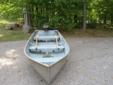12 ft Aluminium boat with 3.9 hp Mercury motor