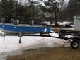 12 ft ALUMINUM BOAT WITH TRAILER