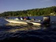 1999 Javelin R20 bass boat with 225hp Evinrude Ficht