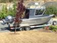 2012 XTO 21.5' custom alluminum boat with cabin