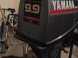 93 Yamaha 9.9 Long Shaft outboard.