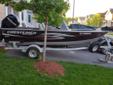 Nearly new Crestliner Fishhawk 1650, motor and trailer package